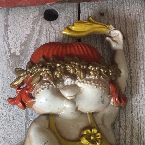 Set of 3 VINTAGE Metal Wall Art, Girl Figures - Sexton 1972, Made in the USA - Picture 3 of 12